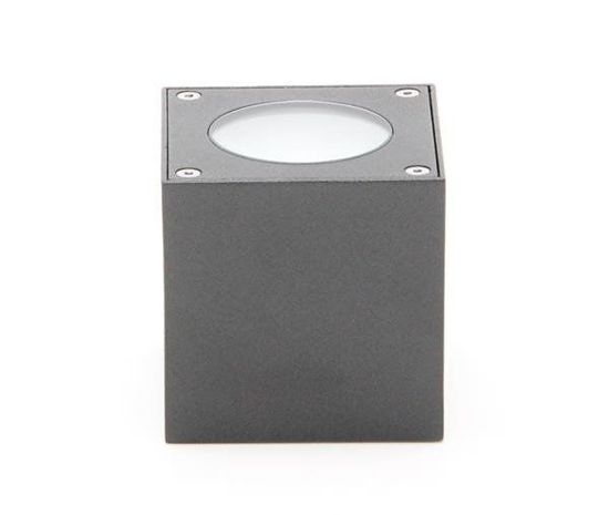 Deko-Light Wandaufbauleuchte Cubodo A, Warmweiß, anthrazit, IP54 730328