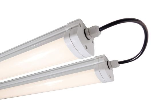 Deko-Light Deckenaufbauleuchte Tri Proof, Neutralweiß , weiß, mattiert, IP65 730424