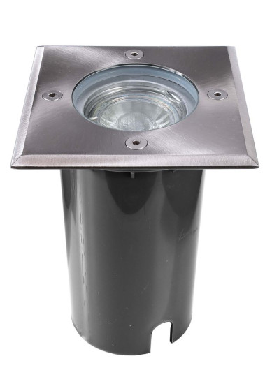 Deko-Light Bodeneinbauleuchte Aton eckig Set, GU10, max. 7W, IP67 730475