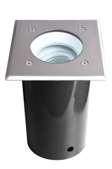 Deko-Light Bodeneinbauleuchte Pavo eckig Set, GU10, max. 9W, IP67 730479
