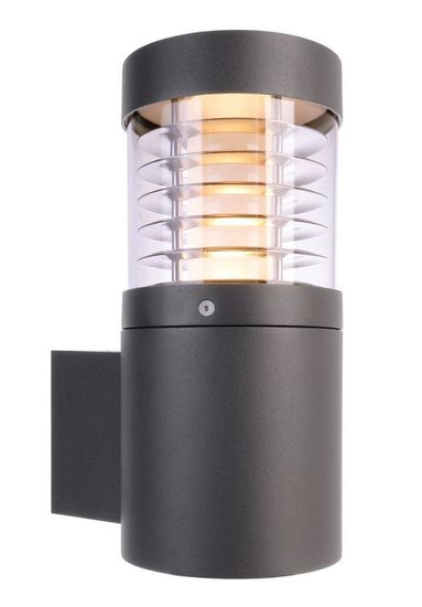 Deko-Light Wandaufbauleuchte Ortis, Warmweiß, dunkelgrau, IP54 731031