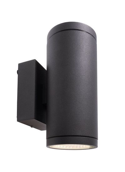 Deko-Light Wandaufbauleuchte Mobby II Double, Warmweiß, Aluminium , IP55 731071