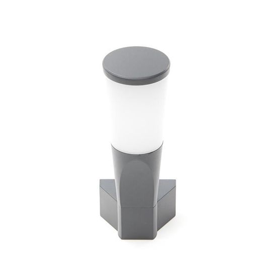 Deko-Light Wandaufbauleuchte Bessma IV, Warmweiß, Verkehrsgrau B RAL 7043, IP54 731083