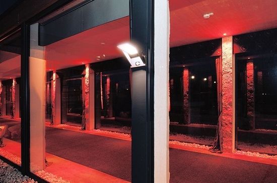 Deko-Light Wandaufbauleuchte Solar Premium I, Warmweiß, 3,7V DC, Aluminium, dunkelgrau, IP54 731116