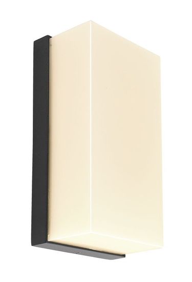 Deko-Light Wandaufbauleuchte Grumium eckig CCT, Warmweiß + Neutralweiß, Dunkelgrau, IP54 731126