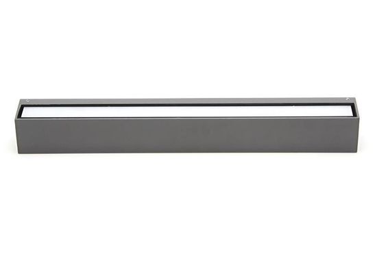 Deko-Light Wandaufbauleuchte Linear I Single, Warmweiß, Dunkelgrau, IP65 731135