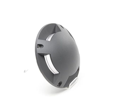 Deko-Light Boden- / Wand- / Deckenleuchte Helios IV, Warmweiß, Schiefergrau RAL 7015, IP67 732050