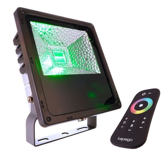 Deko-Light Boden- / Wand- / Deckenleuchte Flood RF II -30 RGB, RGB, Umbragrau RAL 7022, IP65/IP44 732075