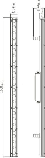 Deko-Light Boden- / Wand- / Deckenleuchte Wallwasher Caph, Warmweiß, Graphitgrau, IP65/IP44 732080