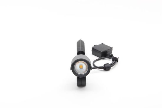 Deko-Light Stehleuchte Keid II, Warmweiß, dunkelgrau, IP65 732095