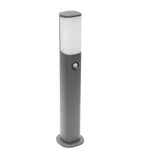 Deko-Light Stehleuchte Beacon II Motion, Warmweiß, Verkehrsgrau B RAL 7043, IP44 733006