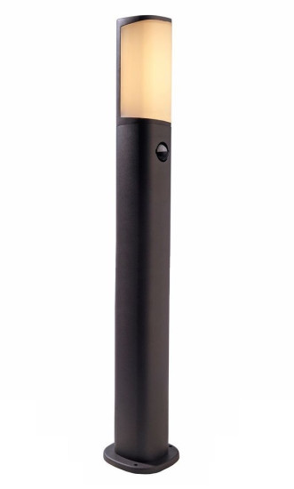 Deko-Light Stehleuchte Beacon III Motion, Warmweiß, Verkehrsgrau B RAL 7043, IP44 733008