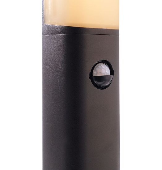 Deko-Light Stehleuchte Beacon III Motion, Warmweiß, Verkehrsgrau B RAL 7043, IP44 733008