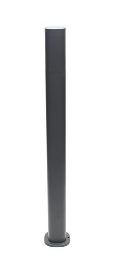 Deko-Light Stehleuchte Beacon III Motion, Warmweiß, Verkehrsgrau B RAL 7043, IP44 733008