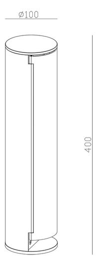 Deko-Light Steckdosenturm, 2x Garten Steckdosen-Leiste, IP44 733055