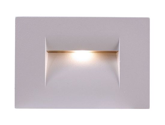 Deko-Light Wandeinbauleuchte Yvette I W, asymmetrisch, Warmweiß, IP65 763005