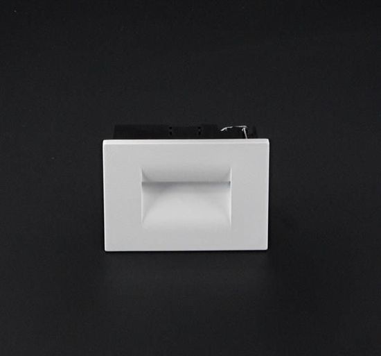 Deko-Light Wandeinbauleuchte Yvette I W, asymmetrisch, Warmweiß, IP65 763005