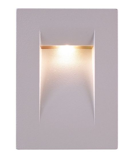 Deko-Light Wandeinbauleuchte Yvette II W, asymmetrisch, Warmweiß, IP65 763007