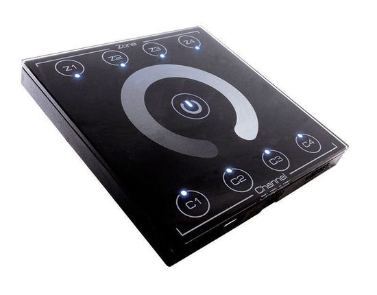Deko-Light Controller, DMX Touch 16C, dimmbar DMX512, 12-24V DC optional Mini USB (5V DC) 843001