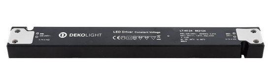 Deko-Light LED-Netzgerät, LONG-FLAT, CV, LT-45-24, 45W 862124