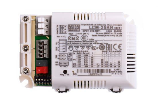 Meanwell Netzgerät, DIM, Multi CC, LCM-25KN - KNX, dimmbar KNX 862174