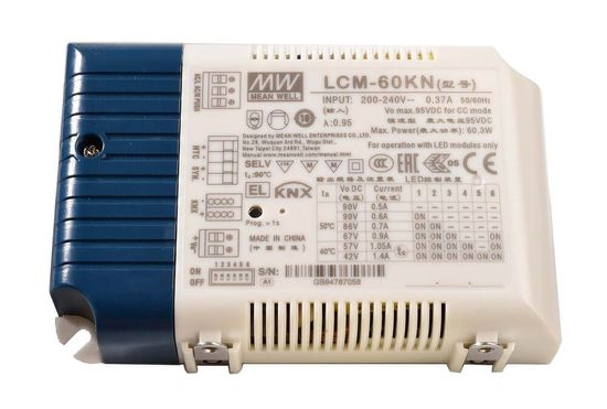 Meanwell Netzgerät, DIM, Multi CC, LCM-60KN - KNX, dimmbar KNX 862176