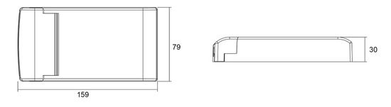 Deko-Light Netzgerät, BASIC, DIM, Multi CC, IE-75D, dimmbar DALI-Bus nach IEC 62386 DALI 2.0 / Intelli-Push, 26-75W 862194