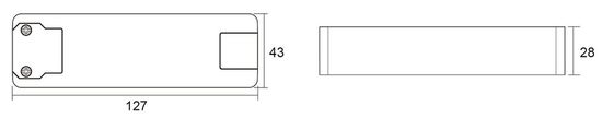 Deko-Light Netzgerät, BASIC, CC, V8-40-1050mA/40V, 20-40W 862201