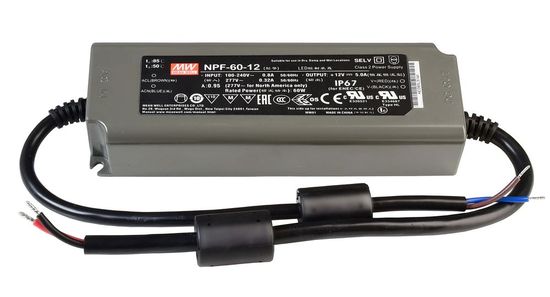 Meanwell Netzgerät, CV, NPF-60-12, 60W 872098