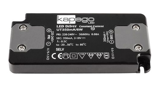 Deko-Light LED-Netzgerät, FLAT, CC, UT350mA/6W, 0,70-6W 872628