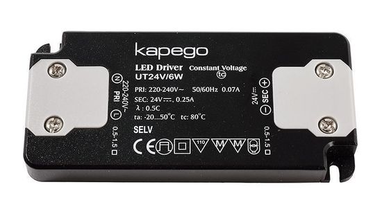 Deko-Light LED-Netzgerät, FLAT, CV, UT24V/6W,6W 872630