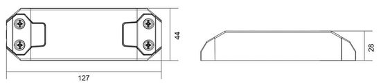 Deko-Light LED-Netzgerät, BASIC, DIM, CC, D105022U/22W, dimmbar, 9,50-22W 872647