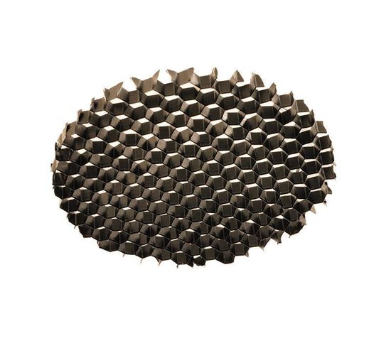 Deko-Light Wabenfilter für Serie Klara / Nihal Mini / Rigel Mini / Uni II, Alu, Schwarz-matt 930307