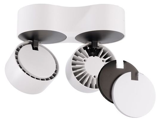 Deko-Light Abdeckung Kühlkörper Weiß für Serie Uni II, Weiß 930336