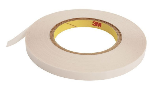 3M, 3M Doppelseitiges Klebeband Transparent 55000x10x0,127mm, 55000mm 930405