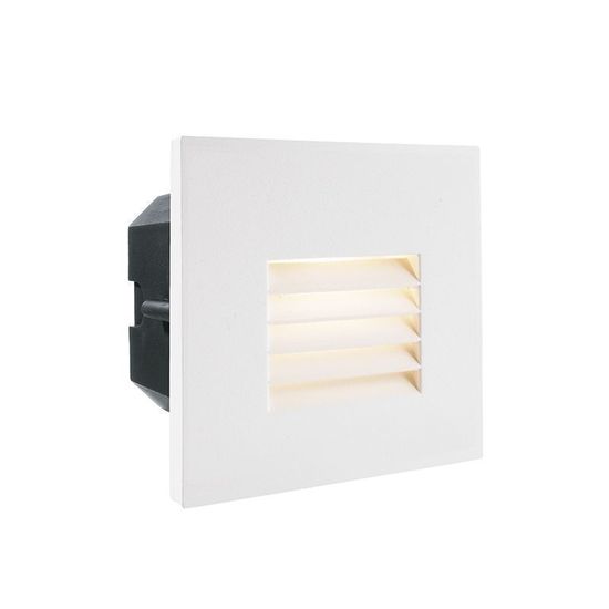Deko-Light Abdeckung weiß Gitter für Light Base II COB Outdoor, Alu, Weiß, 100mm 930419