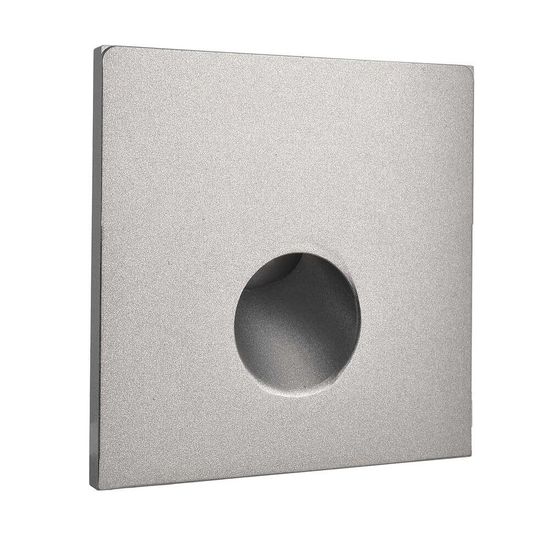 Deko-Light Abdeckung eckig grau Auge für Alwaid, 75mm 930492