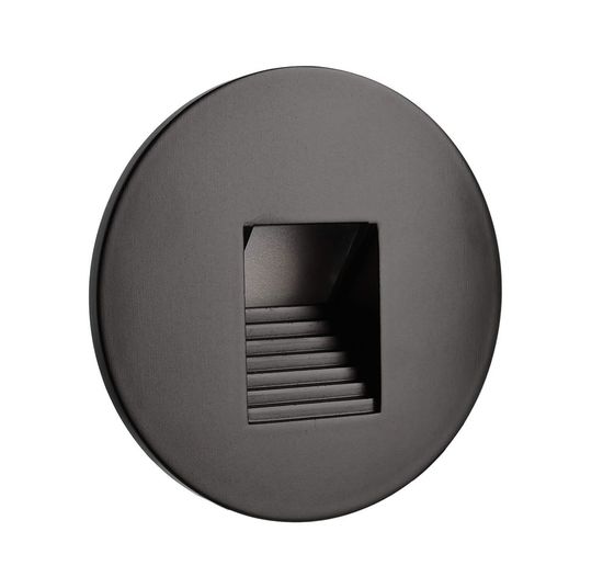 Deko-Light Abdeckung rund schwarz Stufe für Alwaid, schwarz 930499
