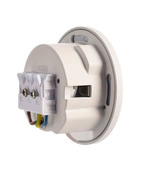 Deko-Light Abdeckung rund weiß Winkel für Alwaid, Aluminium Druckguss 930503