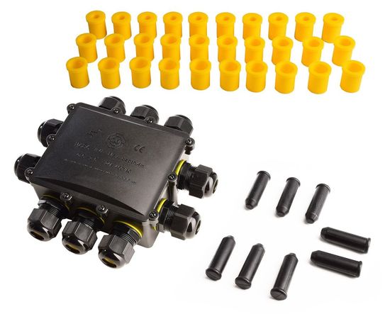 Deko-Light Outdoor Multi 10-fach-Verteiler für 2-10 Kabel 4-14mm 930574