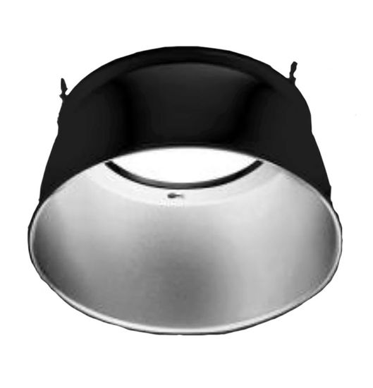Deko-Light Reflektor 60° für Pendelleuchte Aludra 100/160W, Alu, Schwarz 930590