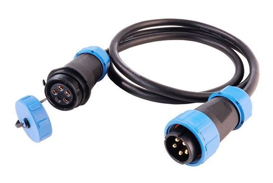 Deko-Light Weipu HQ 12/24/48V Verbindungskabel 5-polig 5000mm, IP67 940043