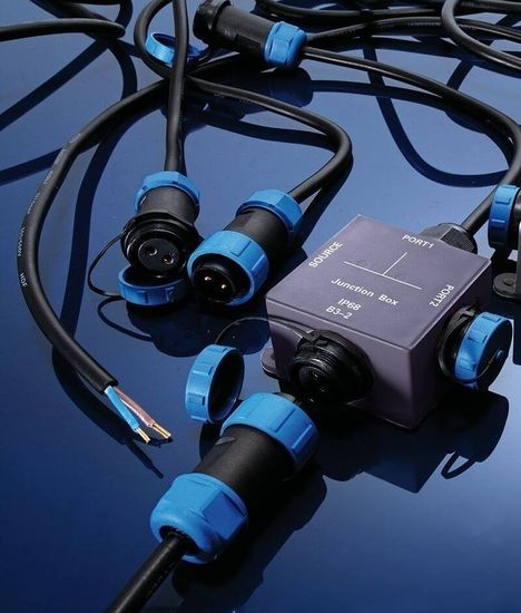 Deko-Light Weipu HQ 12/24/48V Verbindungskabel 5-polig 5000mm, IP67 940043