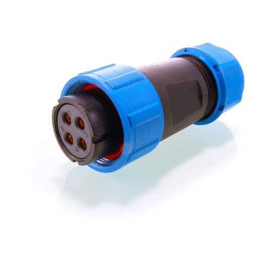 Deko-Light Weipu HQ 12/24/48V Buchse Sonder 4-polig, IP67 940061