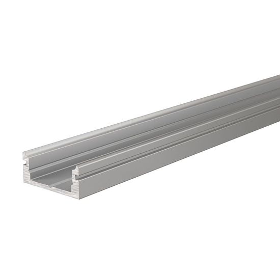 Deko-Light U-Profil flach AU-01-10 für 10 - 11,3mm LED Stripes, Alu, Silber-matt, eloxiert,1m 970020