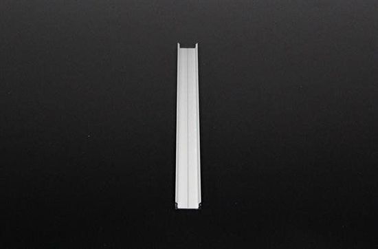 Deko-Light U-Profil flach AU-01-15 für 15 - 16,3mm LED Stripes, Alu, Silber-matt, eloxiert,1m 970060