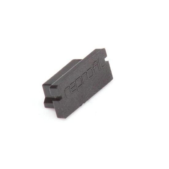 Deko-Light Endkappe P-AU-01-12 Set 2 Stk, Schwarz, 18mm 978022