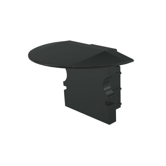 Deko-Light Endkappe P-ET-02-08 Set 2 Stk, Schwarz, 23mm 978122