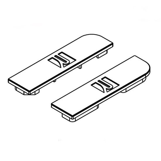 Deko-Light Endkappe P-AM-02-10 Set 2 Stk, Grau 978241