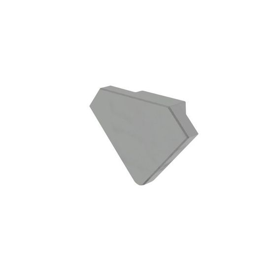 Deko-Light Endkappe P-EV-04-12 Set 2 Stk, Grau, 24,5mm 978341